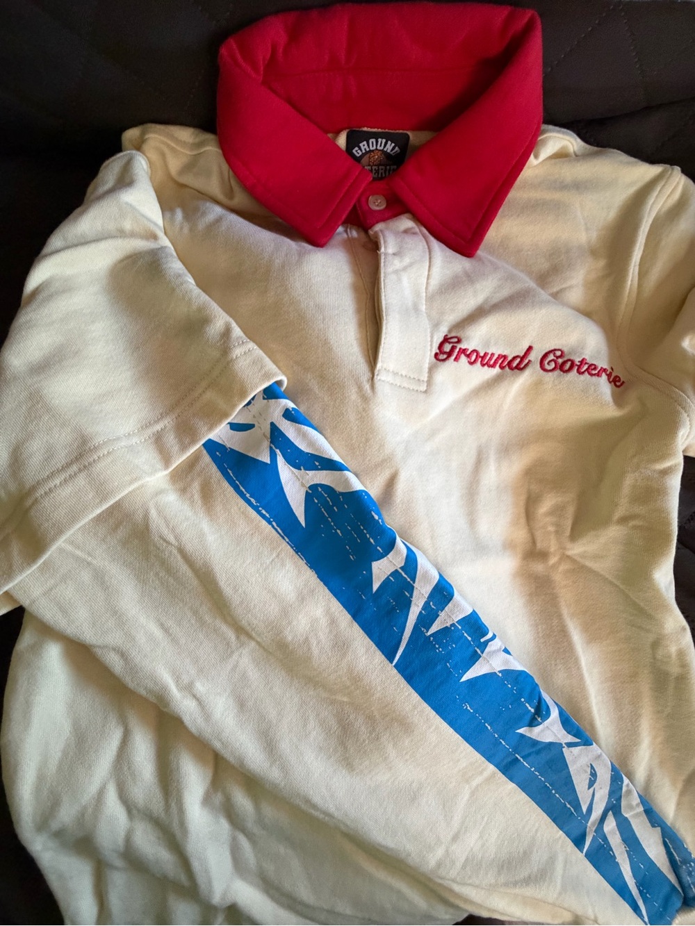 Ground Coterie double-layered polo long sleeve